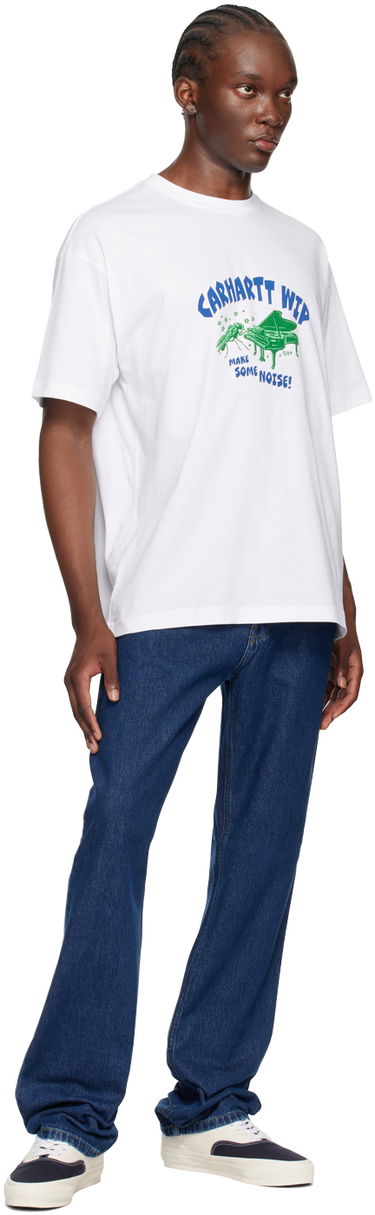 Džínsy Carhartt WIP Nolan Straight-Leg Jeans Navy | I033006, 3