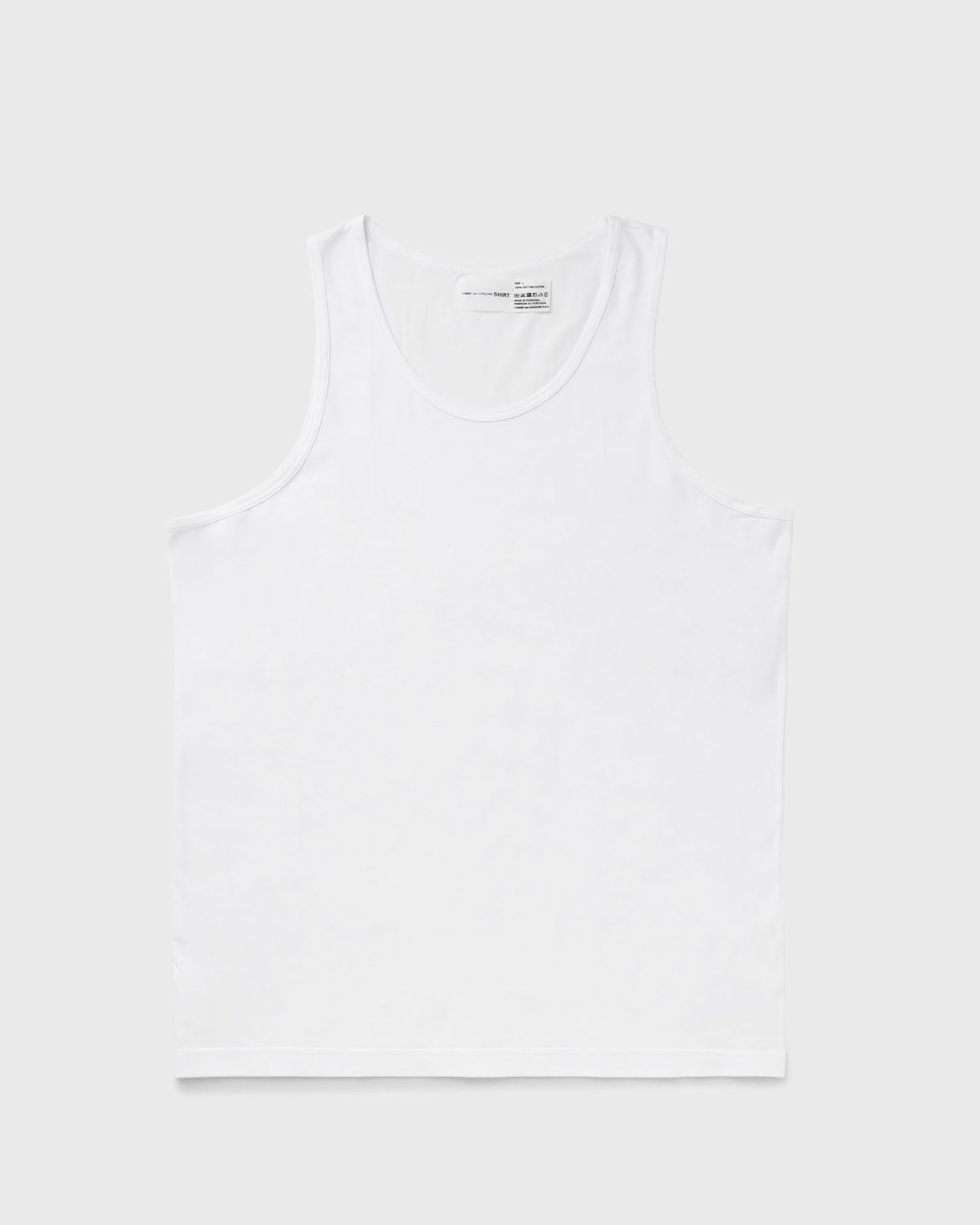 Tielko Comme des Garçons Sleeveless T-Shirt Biela | FZ-T911-PER-4, 1