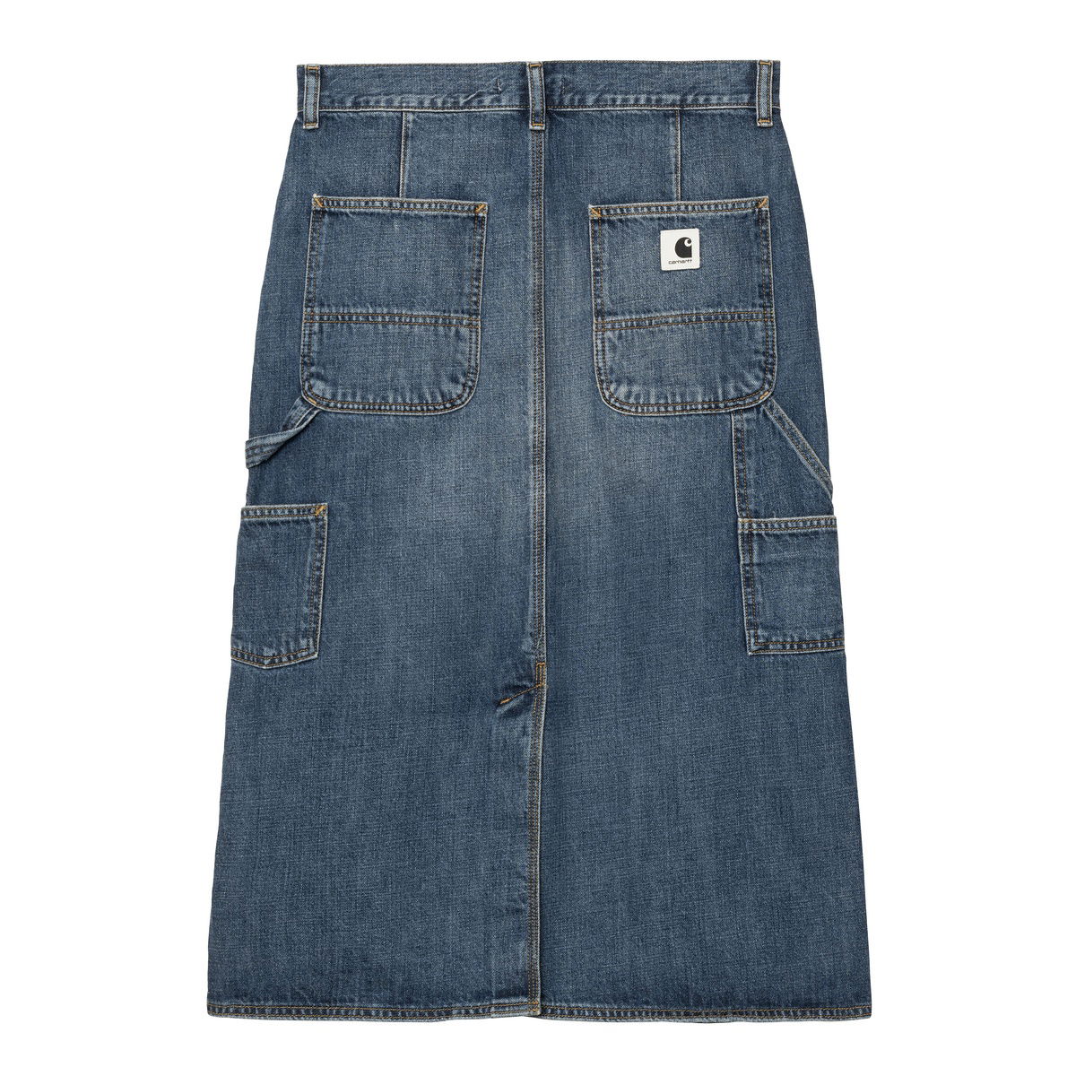 Sukňa Carhartt WIP Single Knee Denim Skirt Modrá | I034224_8, 1