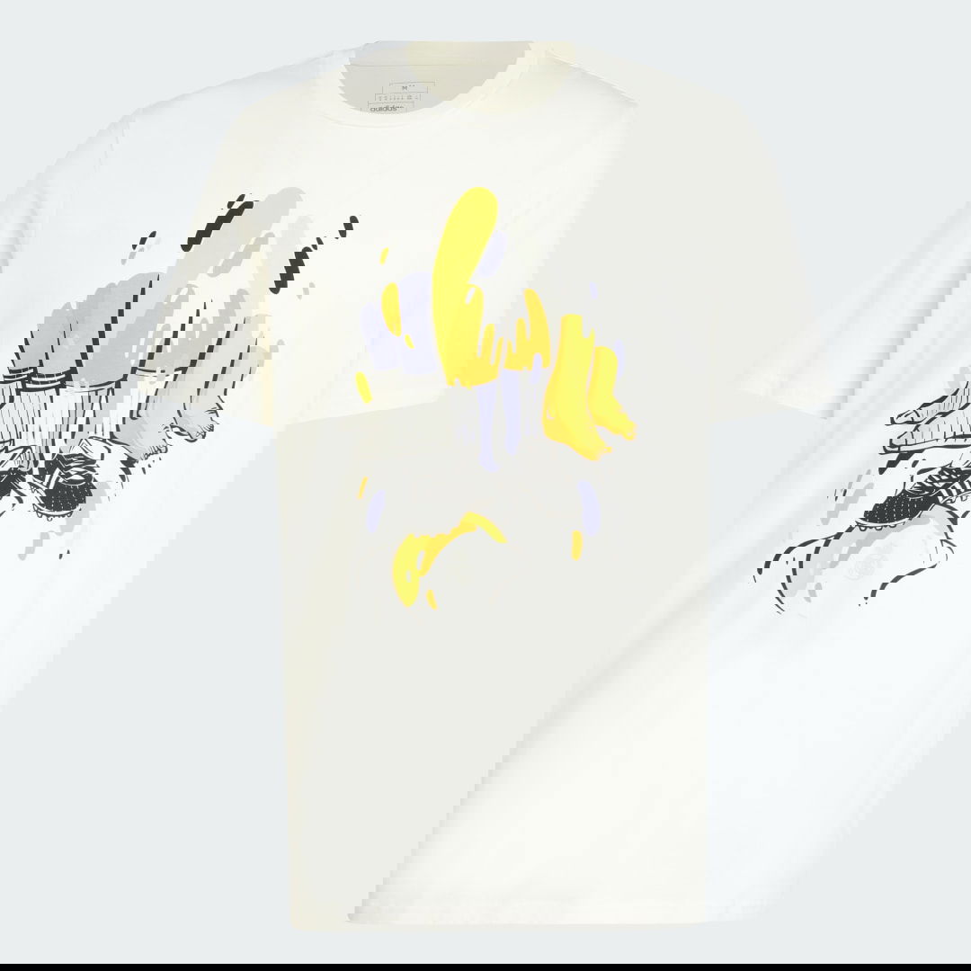 Tričko adidas Performance T-Shirt Graphic Biela | IT3784, 1