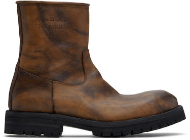 Oblečenie Acne Studios Acne Studios Leather Boots Hnedá | BD0337-, 0