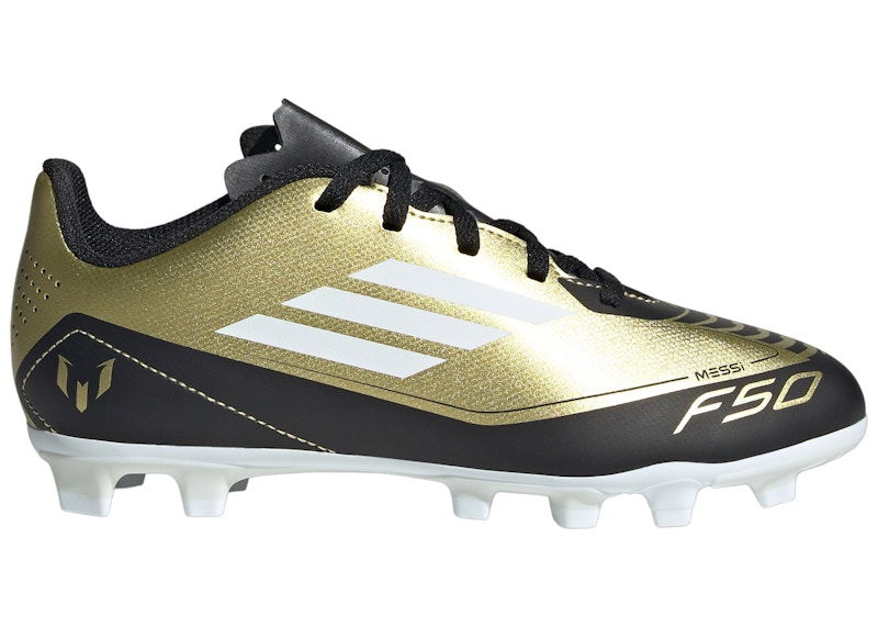 Tenisky a topánky adidas Performance F50 Club Flexible Ground Messi Gold Metallic Cloud White Core Black Metalická | IG9319, 0