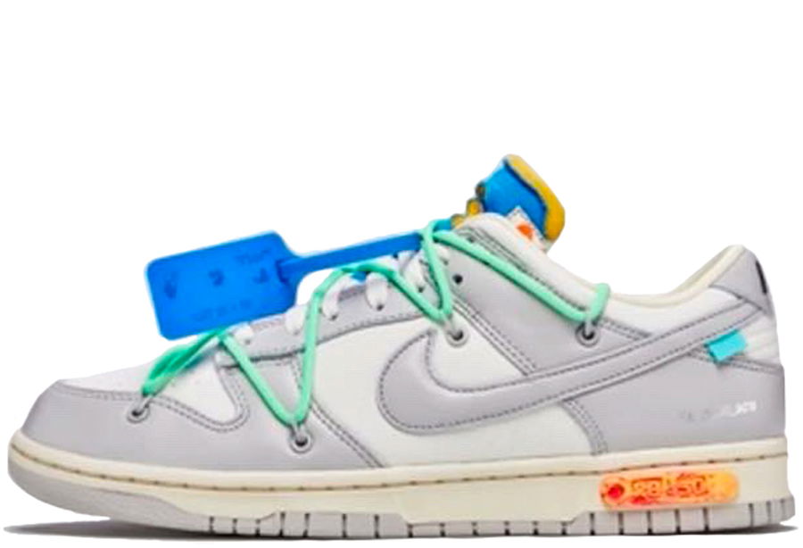 Tenisky a topánky Nike Off-White x Dunk Low "Lot 26 of 50" Šedá | DM1602-116, 1