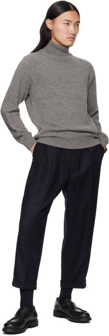 Sveter BEAMS BEAMS PLUS 9G Turtleneck Sweater Šedá | 38150147156, 3