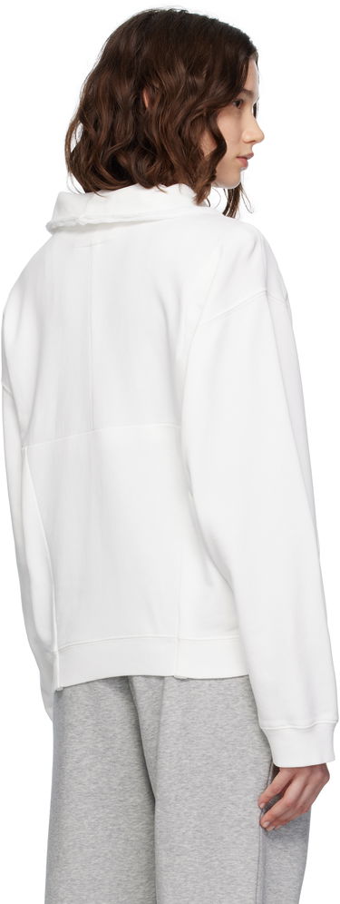 Mikina Maison Margiela MM6 Maison Margiela Collared Sweatshirt Biela | S52GU0245 M25014, 2