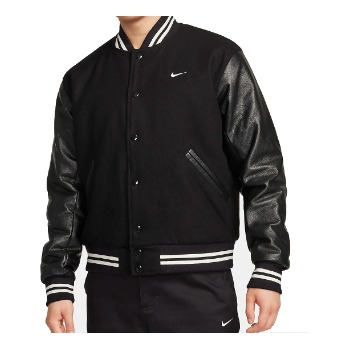 Bomber bunda Nike Varsity Jacket Čierna | FD7846-010