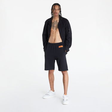 Šortky HERON PRESTON Sweatshorts Logo Recycled Co Čierna | HMCI007C99JER0011000, 2