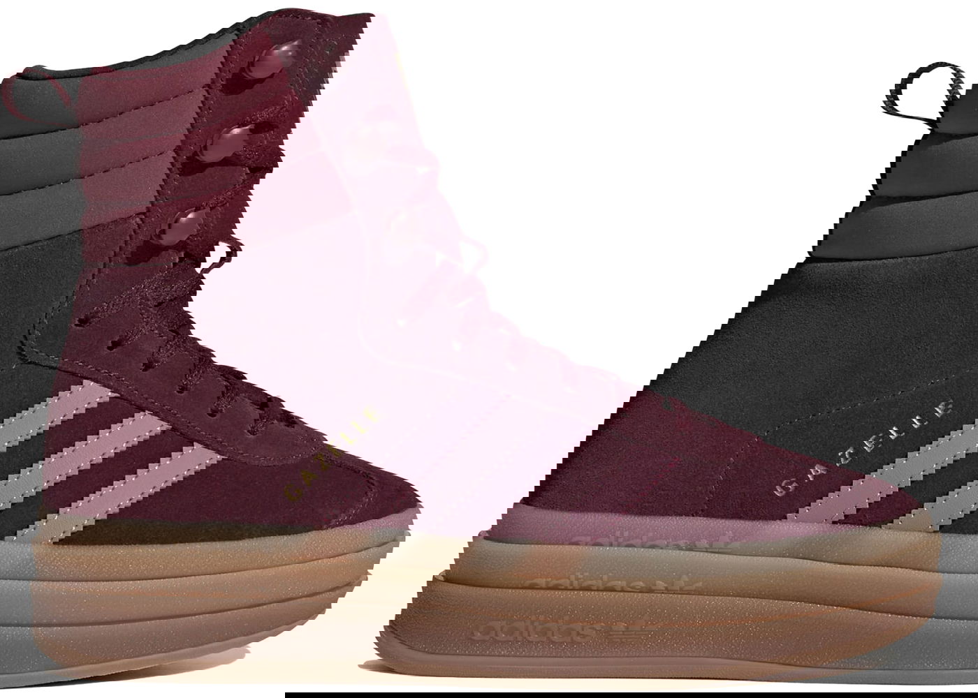 Tenisky a topánky adidas Originals Gazelle High "Maroon/Wonder Orchid" Červená | ID6882, 0