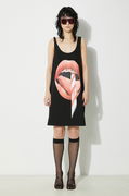 Fiorucci Oversize Mini Tank Dress with Mouth Print