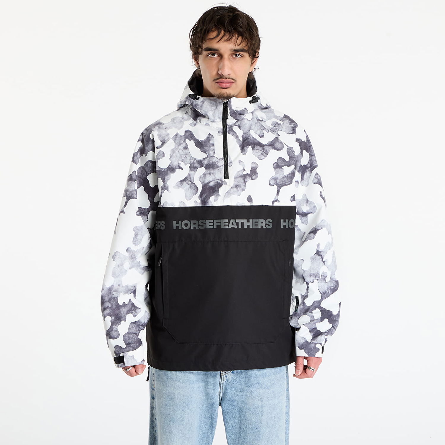 Bunda Horsefeathers Gordie Jacket Arctic Camo Biela | OM322H, 0