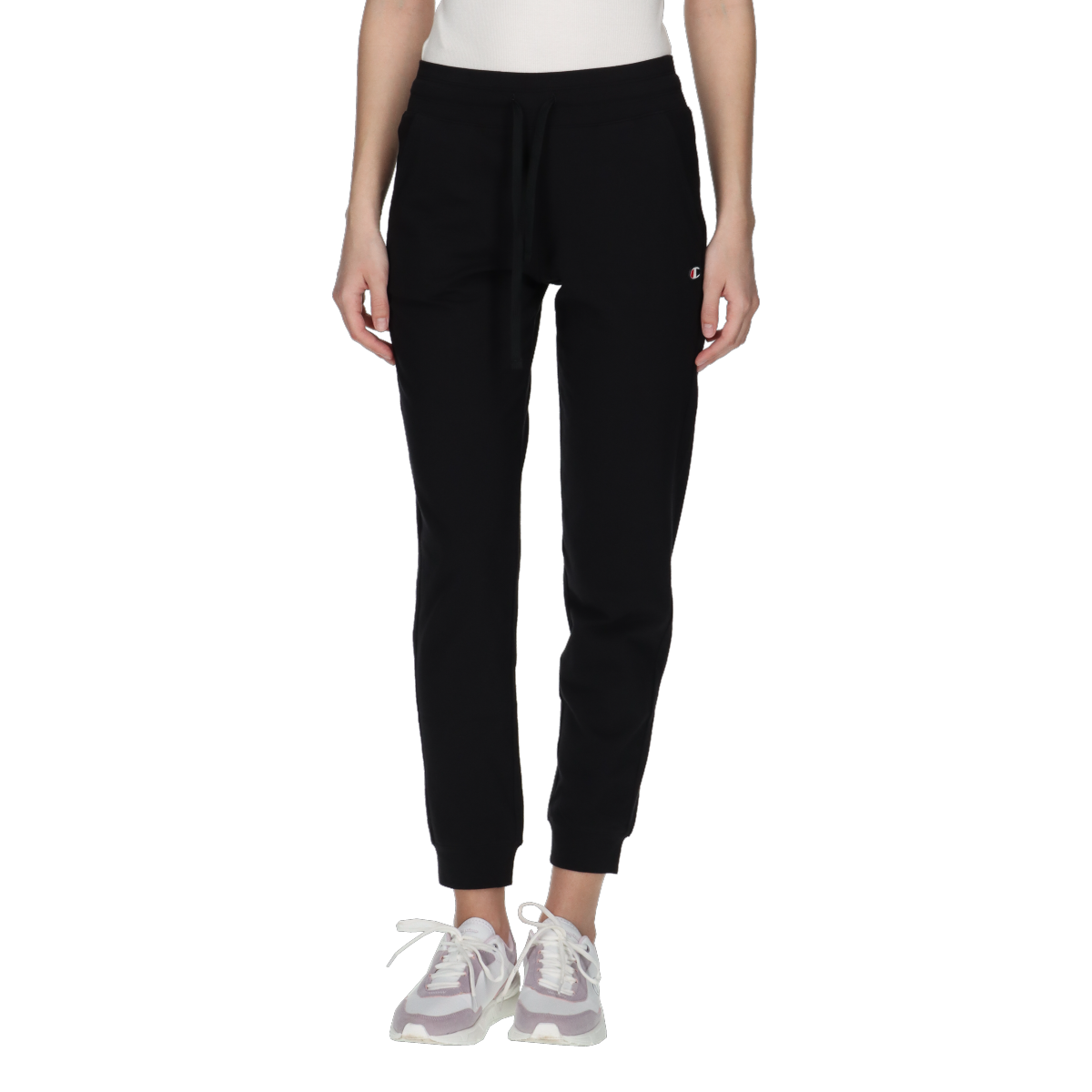 Tepláky Champion Drawstring Cuffed Joggers Čierna | 117134-KK001, 0