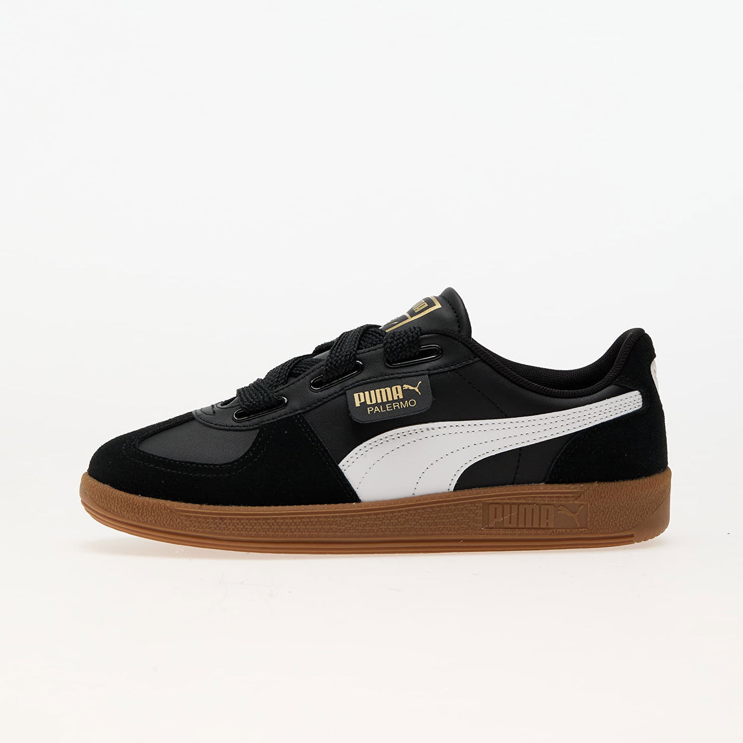 Tenisky a topánky Puma Palermo Wide Lace SD Čierna | 40210902, 0