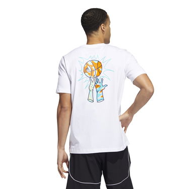 Tričko adidas Performance Sports Tee L Biela | HC6887, 1