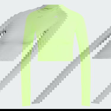 Crop Top adidas Originals HIIT HEAT.RDY Crop Top Zelené | IM2656, 4