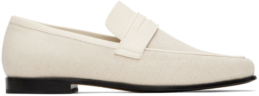 Oblečenie TOTEME TOTEME 'The Canvas' Penny Loafers Biela | 233-8014-855, 0