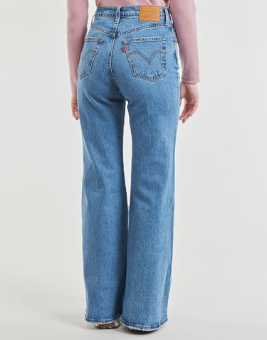 Džínsy Levi's Levis RIBCAGE BELLS Modrá | A7503-0009, 0