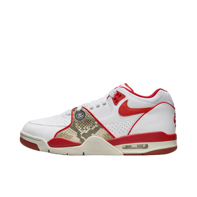 Tenisky a topánky Nike Stüssy x Air Flight 89 "Habanero Red" Biela | FD6475-101