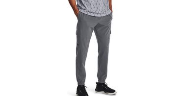Tepláky Under Armour Stretch Woven Cargo Šedá | 1380358-012, 1