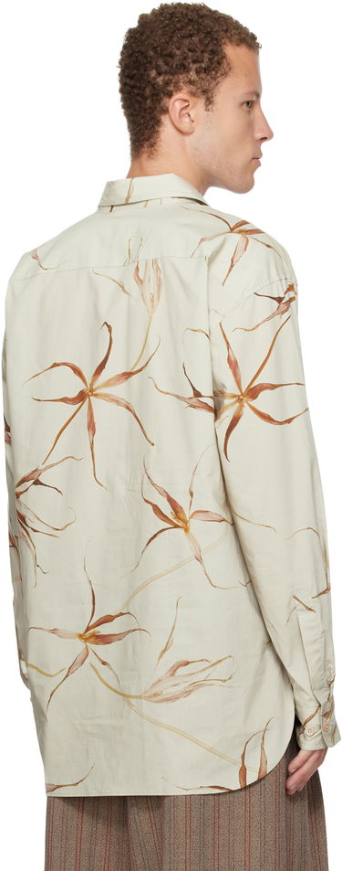 Košeľa Dries Van Noten Dries Van Noten Loose Cotton Floral Print Shirt Béžová | 252-020732-2005, 2