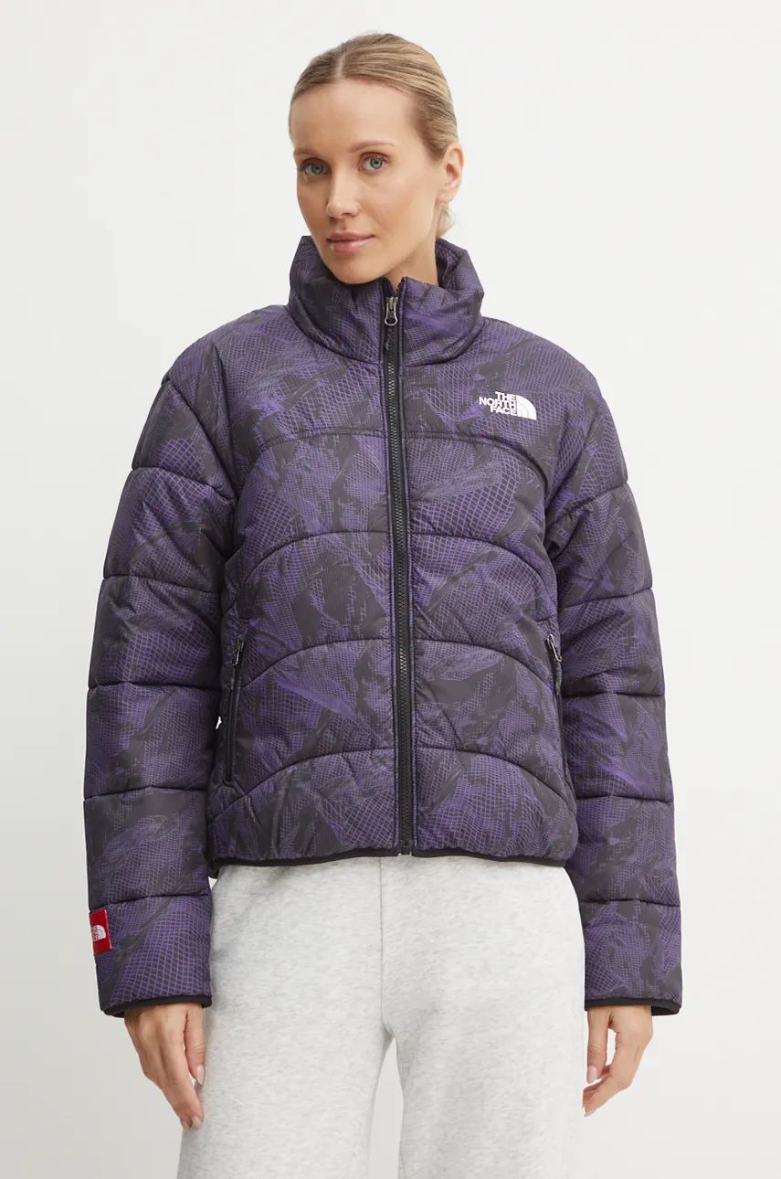 Prešívaná bunda The North Face TNF Jacket 2000 Purple Print Winter Puffer Jacket Fialová | NF0A7URF3VI1, 0