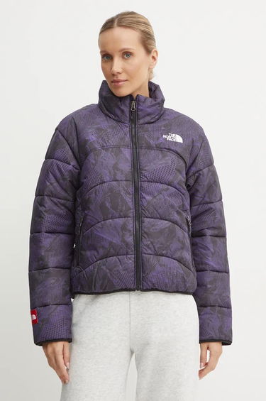 Prešívaná bunda The North Face TNF Jacket 2000 Purple Print Winter Puffer Jacket Fialová | NF0A7URF3VI1, 0
