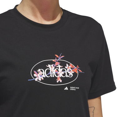 Tričko adidas Performance Floral Graphic T-Shirt Čierna | JP0115, 4