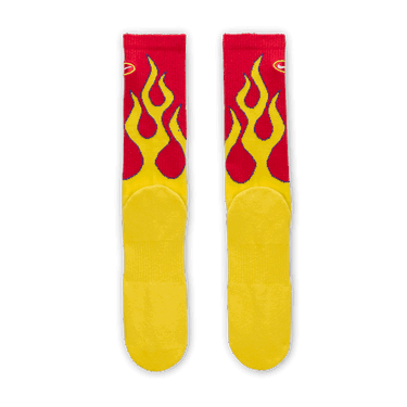 Ponožky Nike Everyday Plus Cushioned Mid Socks Žltá | IB2285-657, 4