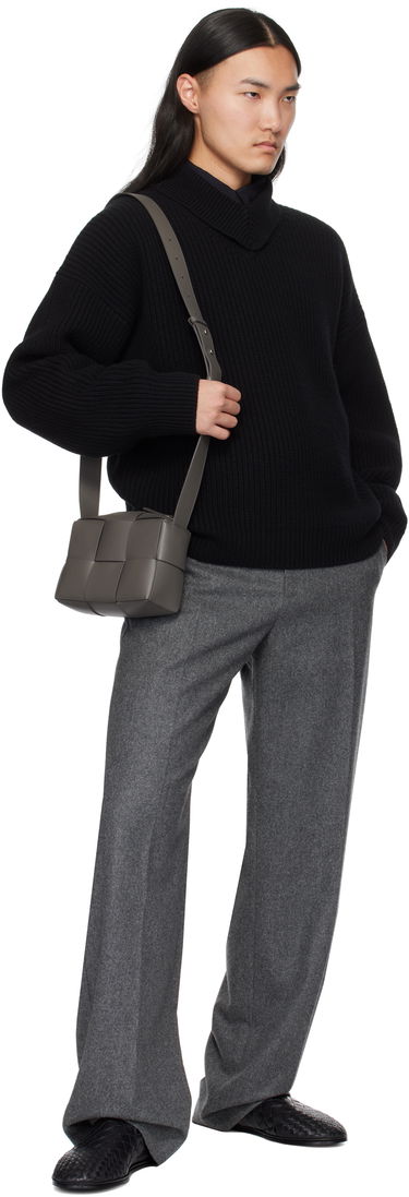 Taška cez rameno Bottega Veneta Bottega Veneta Arco Camera Bag Šedá | 795177V56A11316, 3