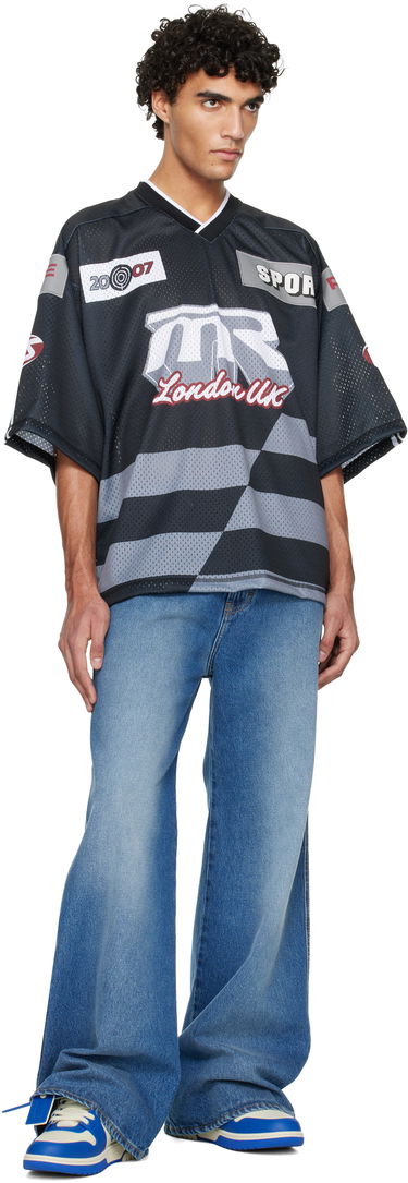 Tenisky a topánky Off-White Out Of Office Metallic Arrow Modrá | OMIA189F25LEA00E6145, 4