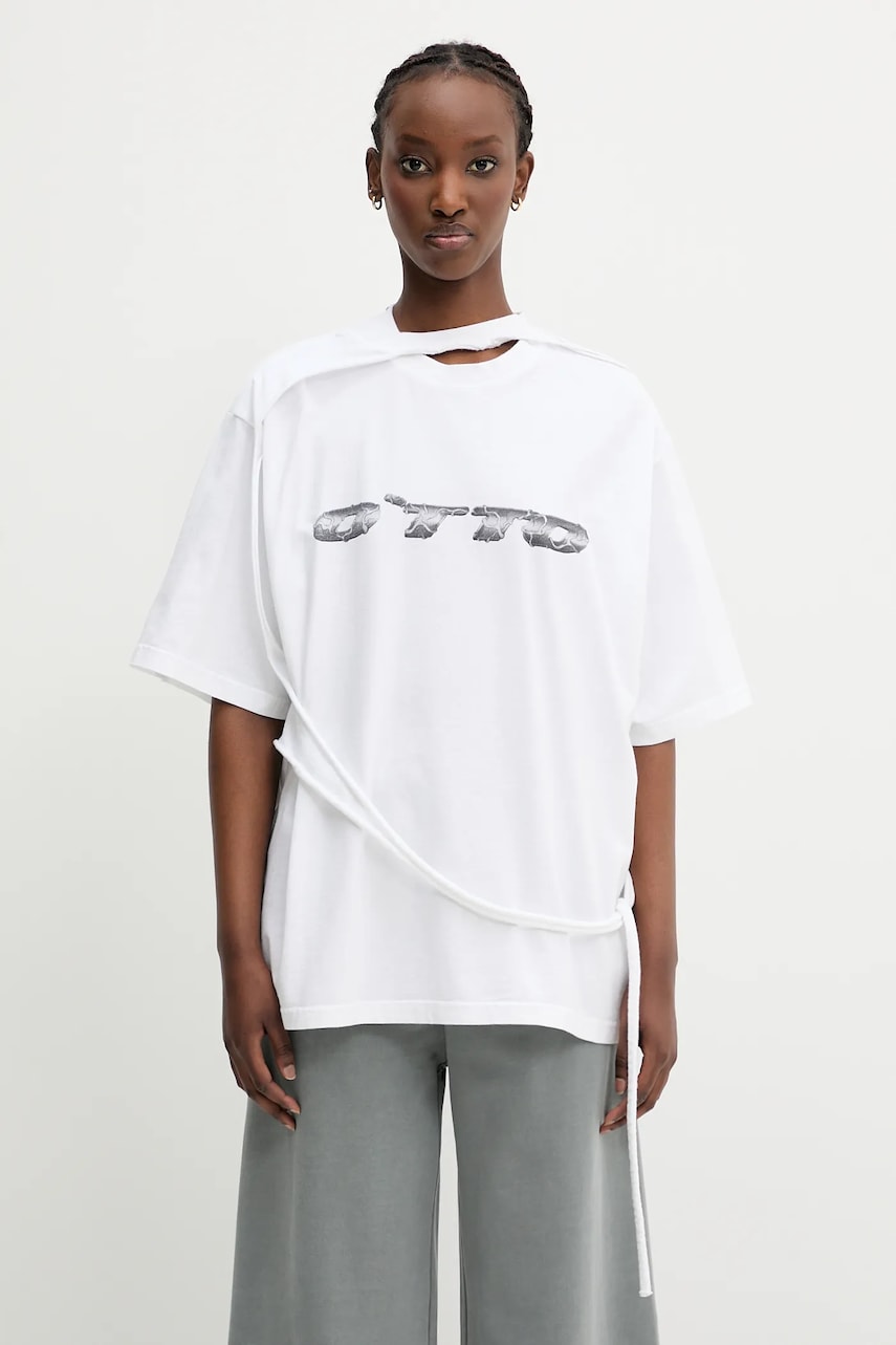 Tričko Ottolinger Ottolinger Oversized T-Shirt Biela | 115.103415.01, 0