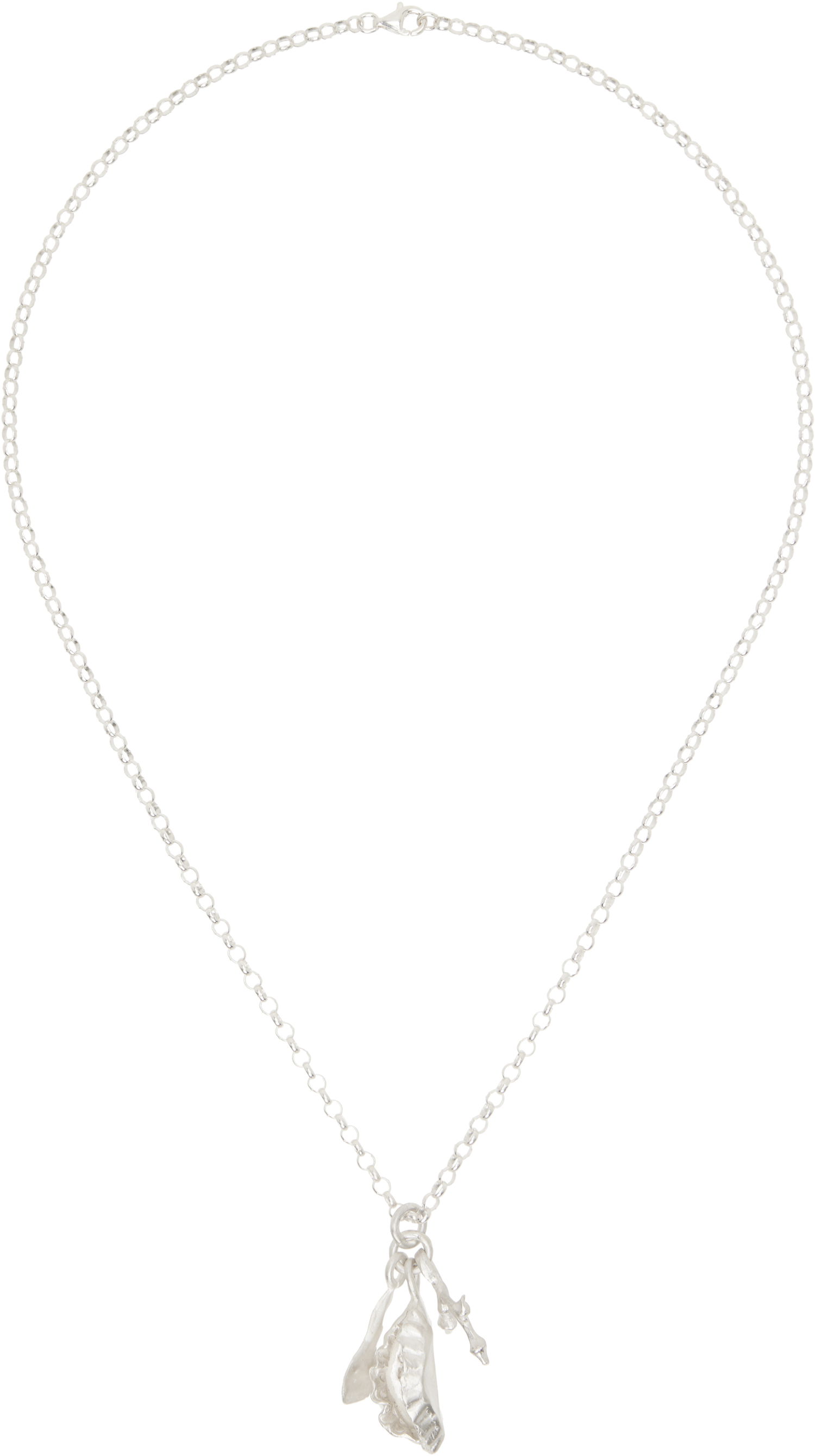 Náhrdelník OUR LEGACY Our Legacy Beach Scrapper Pendant Necklace Metalická | A2258BS, 0