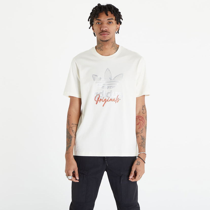 Tričko adidas Originals Supply Short Sleeve Tee Beige Béžová | IS2910