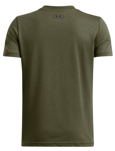 Tričko Under Armour Logo Wordmark Short Sleeve T-Shirt Zelené | 1389963-390, 1