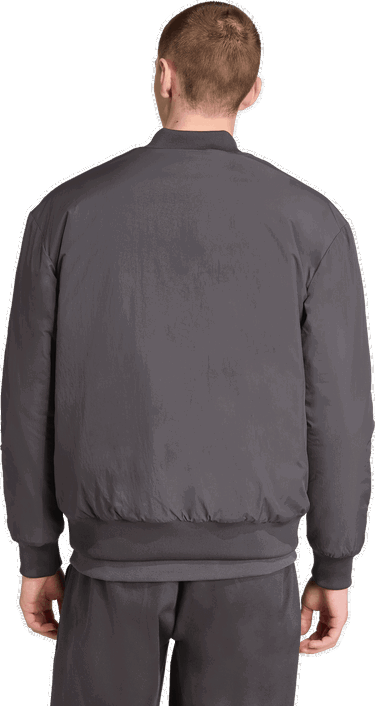 Bomber bunda adidas Performance Manchester United Terrace Icons Bomber Jacket Šedá | JN2831, 1