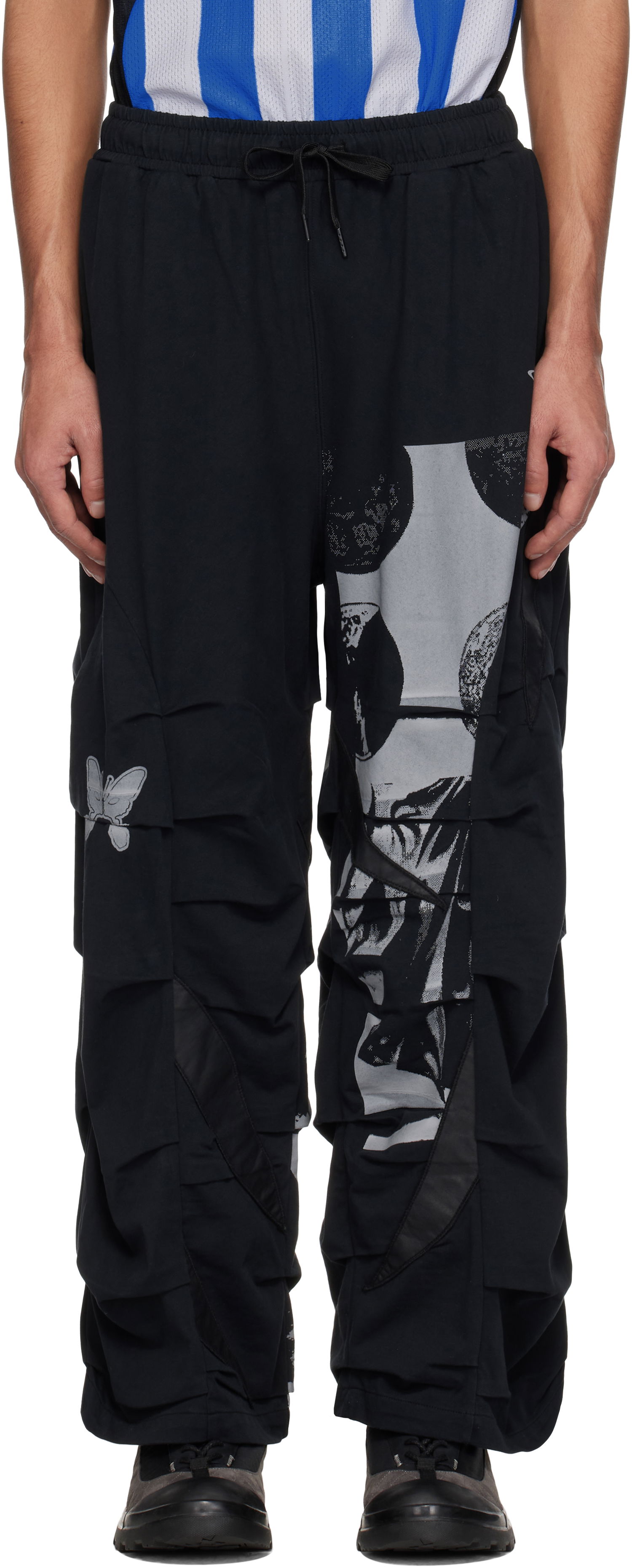 Cargo nohavice Perks And Mini Perks and Mini Equinox Flower Cargo Trousers Čierna | 80049, 0