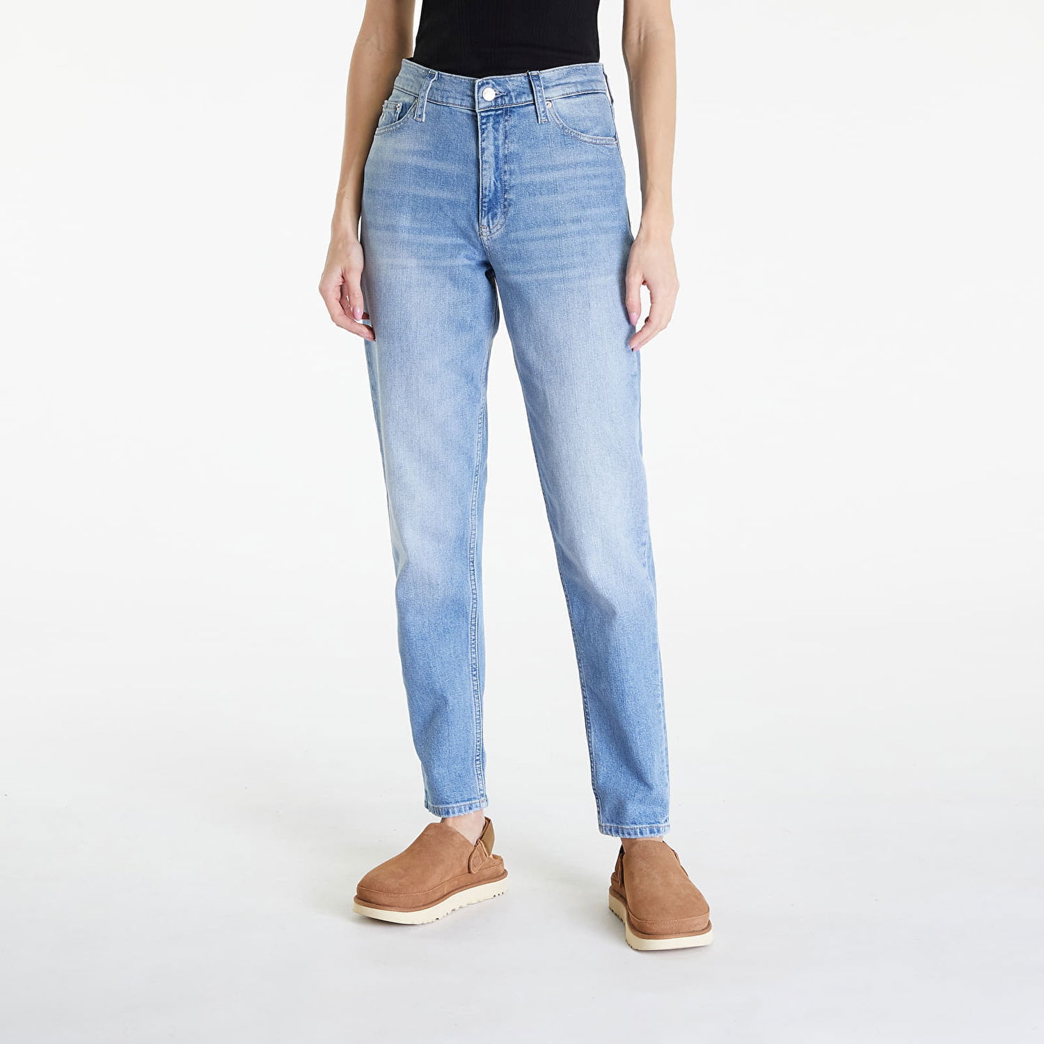 Džínsy CALVIN KLEIN Jeans Mom Jean Denim Light Modrá | J20J222764 1AA, 0