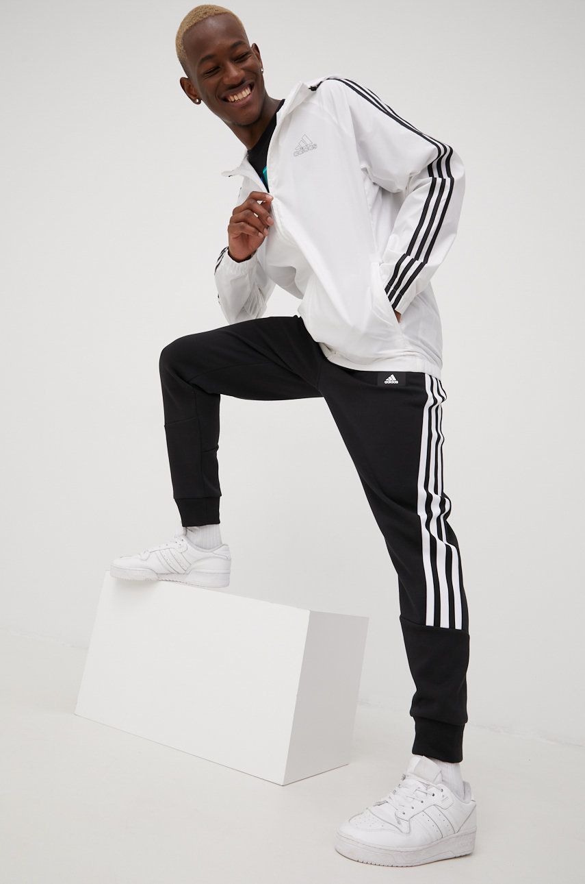 Vetrovka adidas Originals White Training Jacket Biela | HE4318, 0