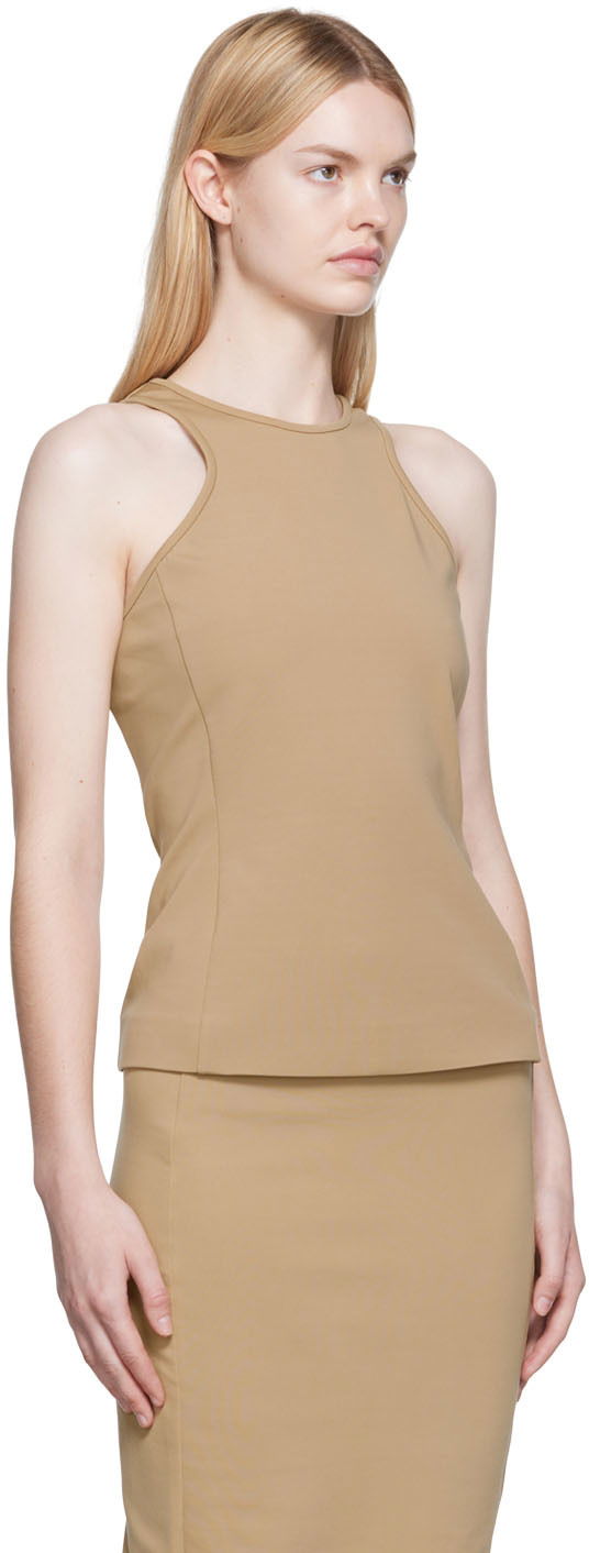 Tielko Max Mara Max Mara Fascino Tank Top Béžová | 19460729600 MM13027, 1
