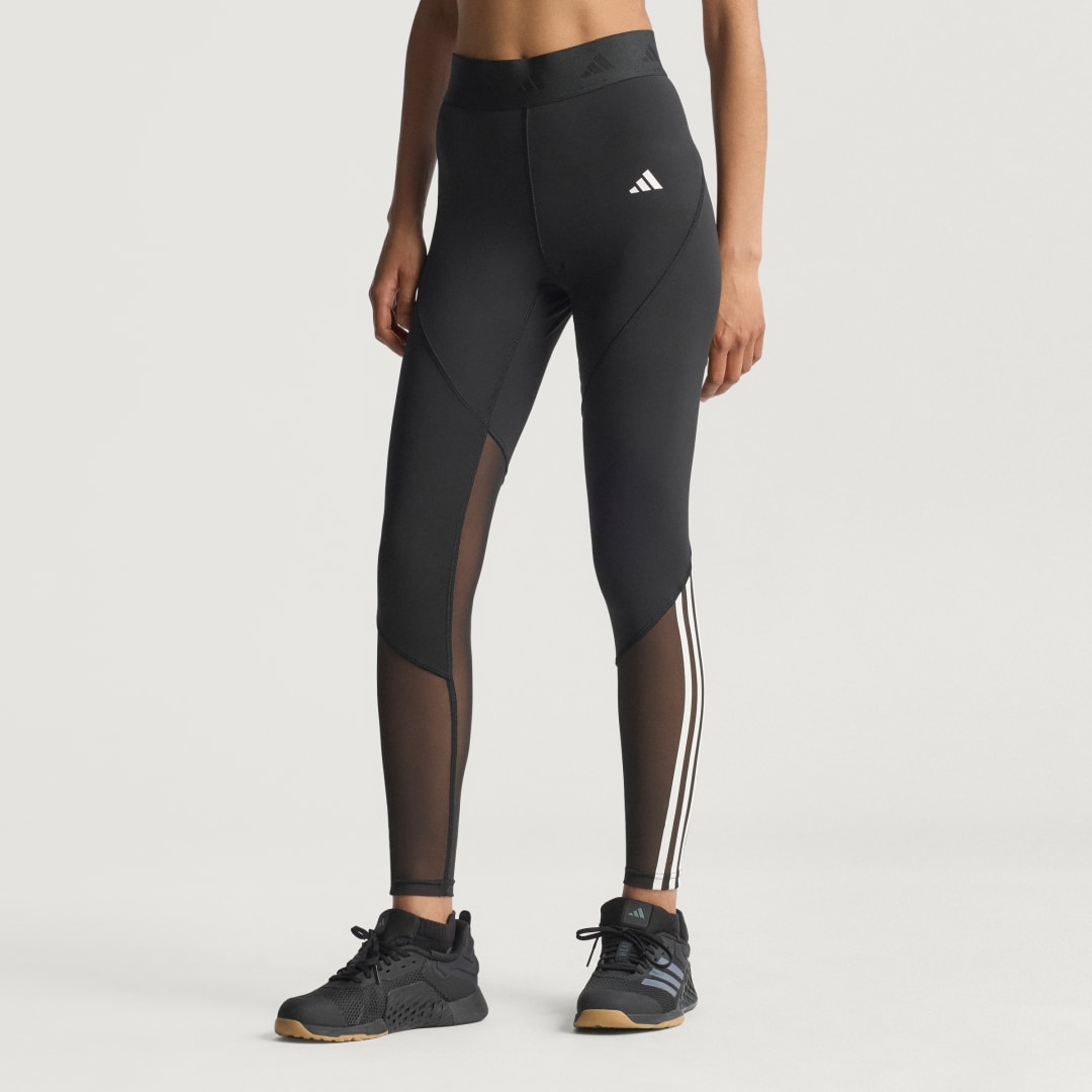 Legíny adidas Performance Hyperglam Full-Length Leggings Čierna | IN9298, 0