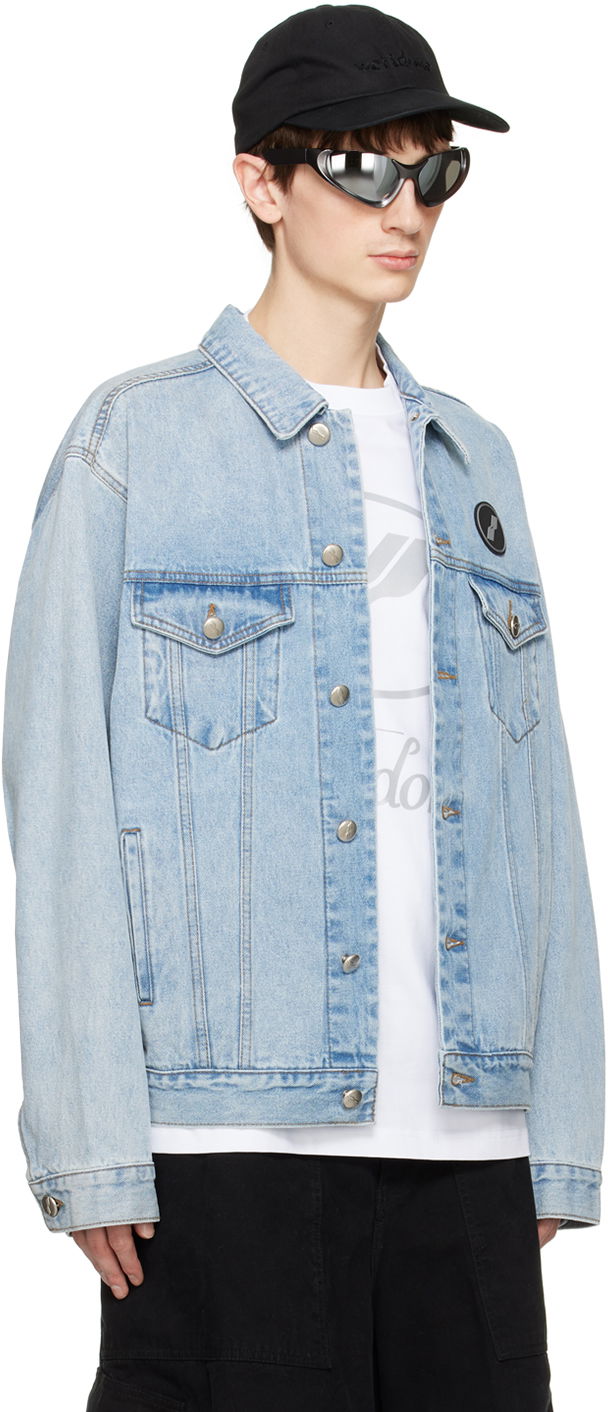 Bunda We11done We11done Oversized Denim Jacket Modrá | WD-DJ4-20-017-U-IC, 1