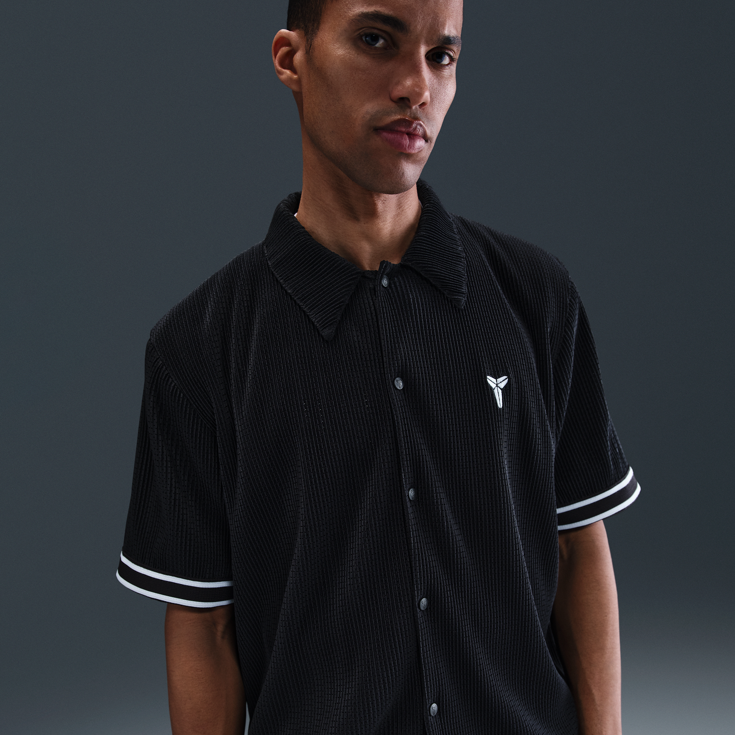 Košeľa Nike Kobe Pleated Short-Sleeve Basketball Top - Size: S Čierna | IB0020-010, 0