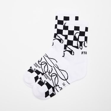 Spodná bielizeň a ponožky Footshop The Nju Checker Rôznofarebný | FTSHP_259, 1