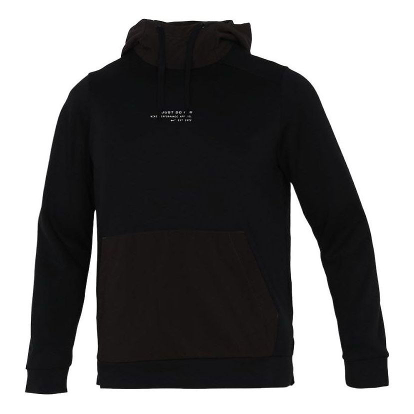 Mikina Nike Dri-Fit Knit Training Pullover Hoodie Čierna | DD1972-010