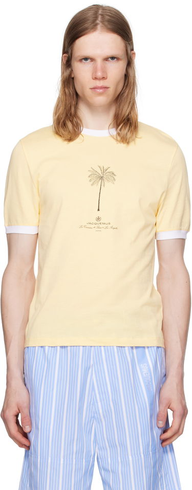 Tričko Jacquemus Jacquemus 'The Venice' T-Shirt Žltá | 25E255JS281-2463, 0