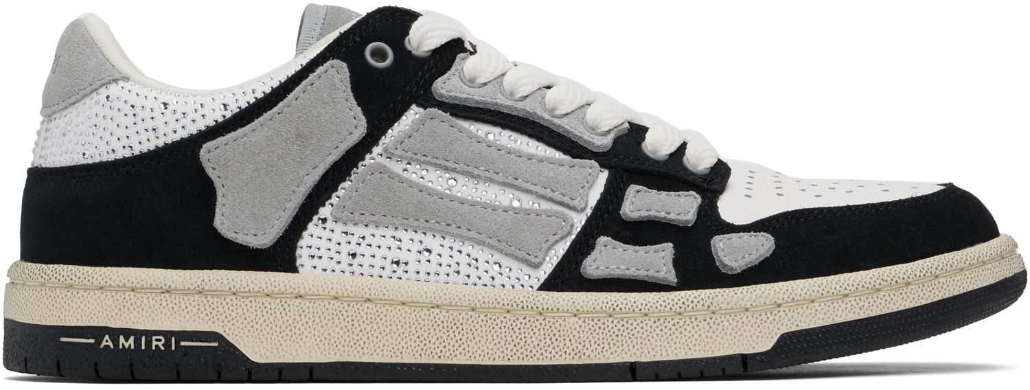Oblečenie AMIRI AMIRI Crystal Skel-Top Low Šedá | AMFOSR1103, 0