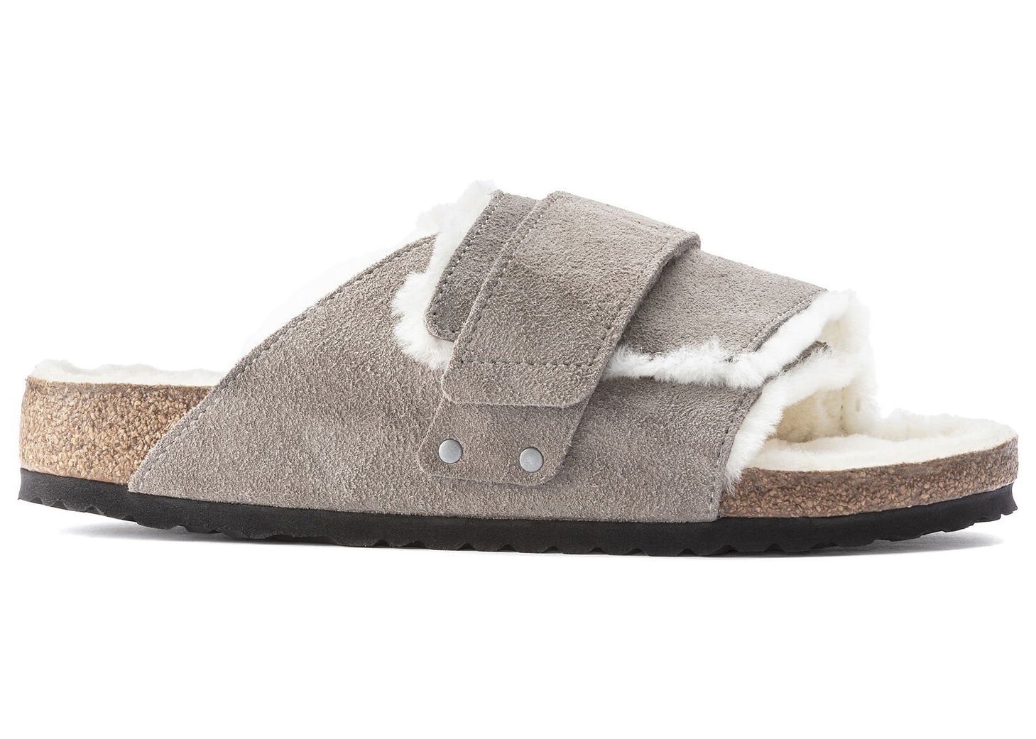 Tenisky a topánky Birkenstock Kyoto Shearling Suede Šedá | 1023197/1023280, 0