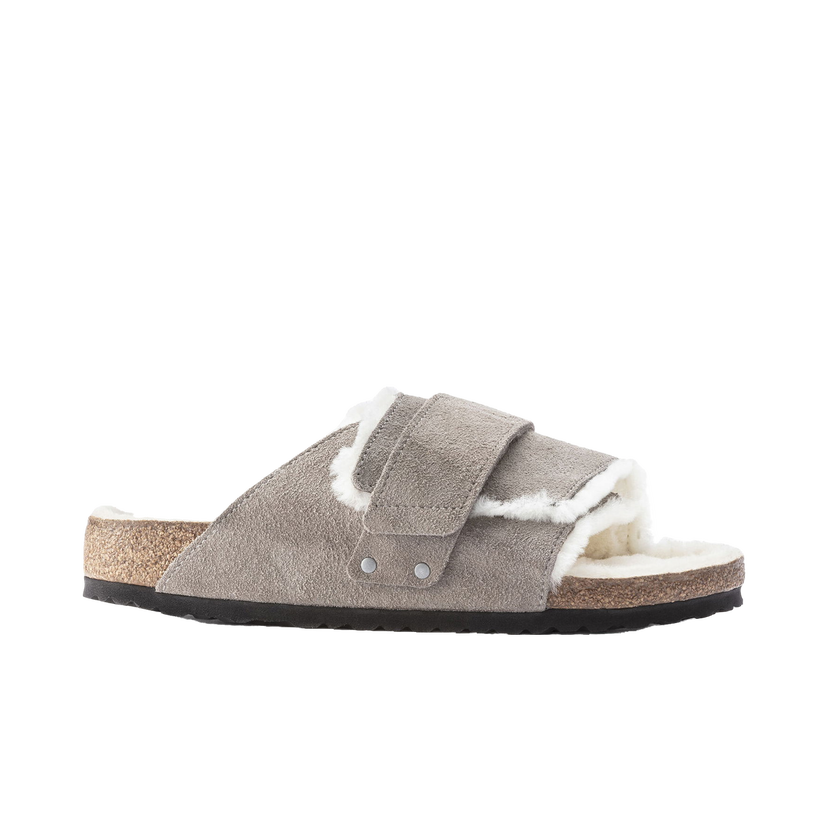 Tenisky a topánky Birkenstock Kyoto Shearling Suede Šedá | 1023197/1023280