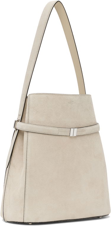 Kabelka TOTEME TOTEME Belted Suede Bucket Bag Béžová | 253-WAL0048-LE0004, 1
