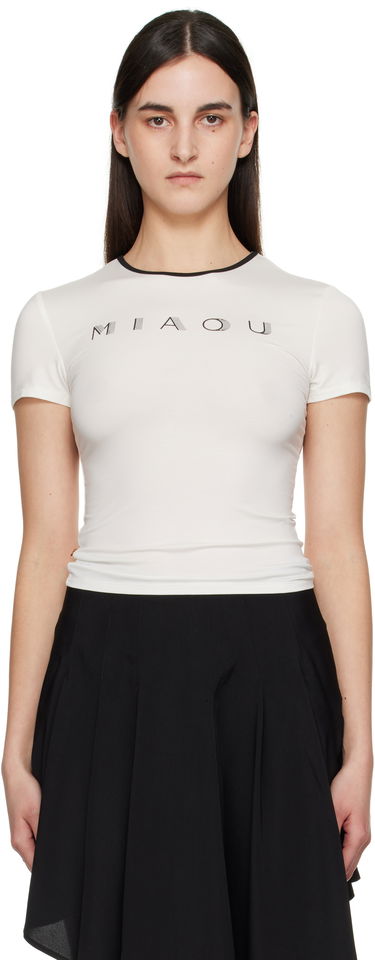 Tričko Miaou Miaou Mini T-Shirt Biela | 7026JSYWHT, 0