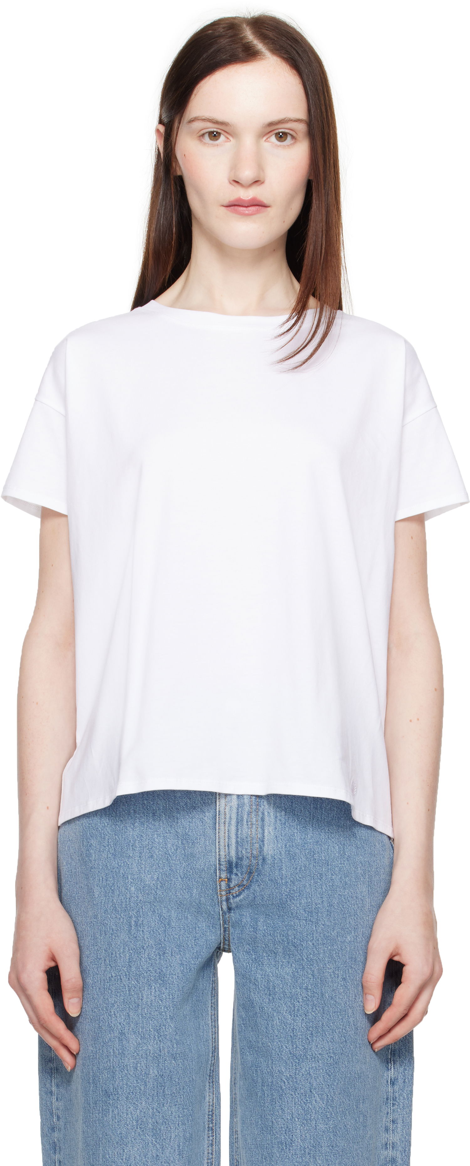 Tričko Loulou de Saison Loulou de Saison Basiluzzo T-Shirt Biela | BASILUZZO, 0